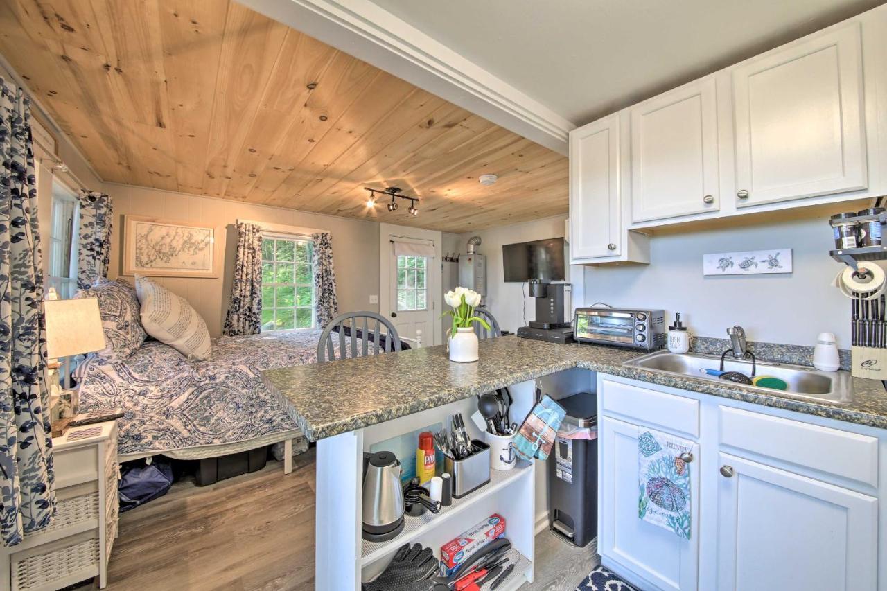 Lush Edgecomb Studio Cottage With Fire Table! Eksteriør billede